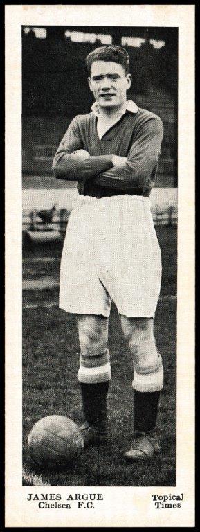 Topical Times - 'Footballers - English (Second 24)' (1938) - James Argue (Chelsea)