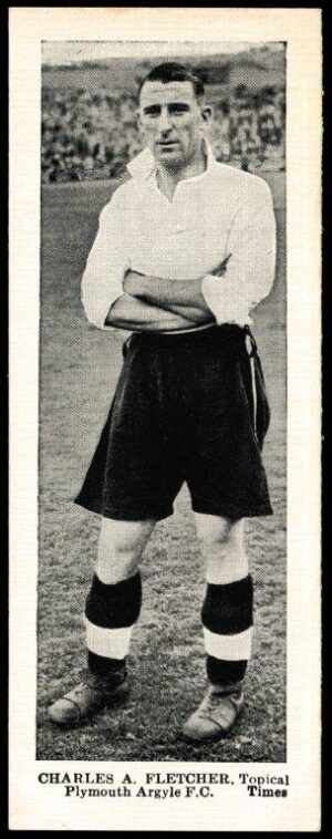 Topical Times - 'Footballers - English (Second 24)' (1938) - Charles A. Fletcher (Plymouth Argyle)