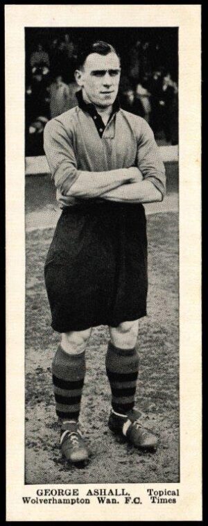 Topical Times - 'Footballers - English (Second 24)' (1938) - George Ashall (Wolves)
