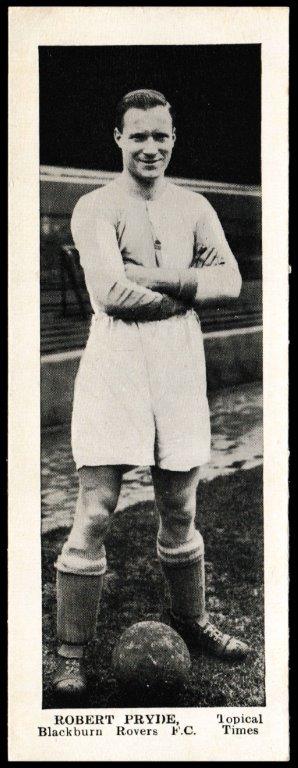 Topical Times - 'Footballers - English (Second 24)' (1938) - Robert Pryde (Blackburn)