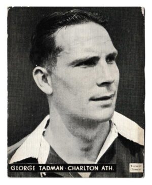 Topical Times - 'Footballers (English H&S)' - Card #21 - G. Tadman (Charlton Athletic)