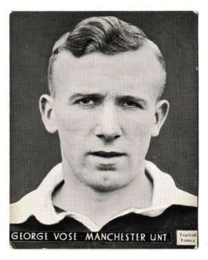 Topical Times - 'Footballers (English H&S)' - Card #22 - G. Vose (Man Utd)