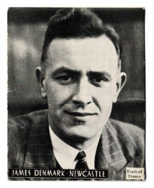 Topical Times - 'Footballers (English H&S)' - Card #5 - J. Denmark (Newcastle Utd)