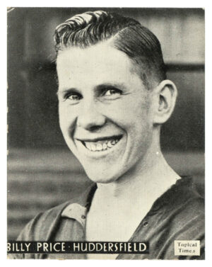 Topical Times - 'Footballers (English H&S)' (1939) - B. Price (Huddersfield)