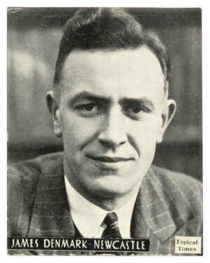 Topical Times - 'Footballers (English H&S)' (1939) - J. Denmark (Newcastle Utd)
