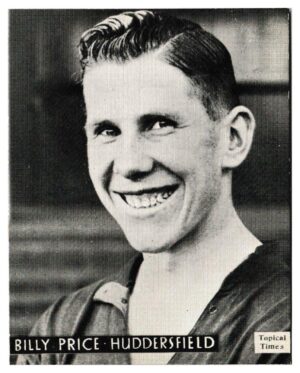 Topical Times - 'Footballers (English H&S)' (1939) - B. Price (Huddersfield)