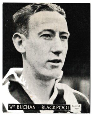 Topical Times - 'Footballers (English H&S)' (1939) - W. Buchan (Blackpool)