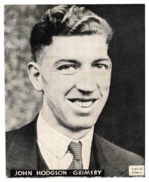 Topical Times - 'Footballers (English H&S)' (1939) - J. Hodgson (Grimsby Town)