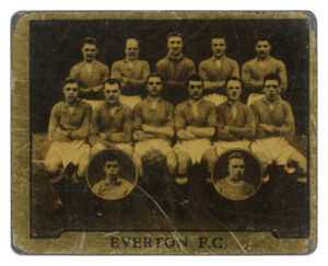 Topical Times - 'Football Teams (Metal)' (1931)  - Everton (Dixie Dean, Stein, Coggins etc)