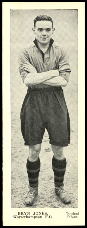 Topical Times - 'Panel Portraits' (1937) - Bryn Jones (Wolves)