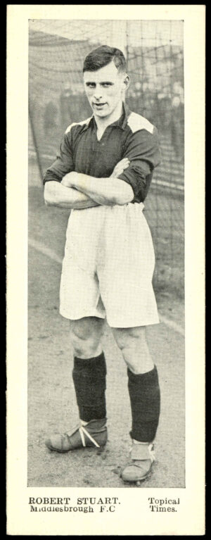 Topical Times - 'Panel Portraits' (1937) - Robert Stuart (Middlesbrough)