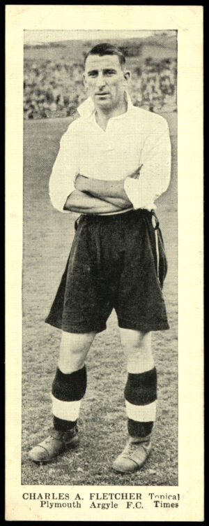 Topical Times - 'Stars of Today' (1938) - Charles A. Fletcher (Plymouth Argyle)