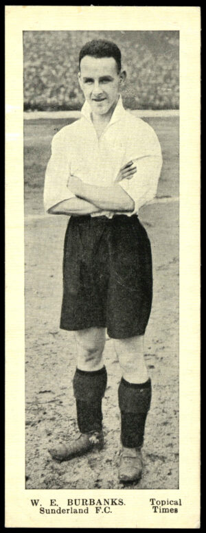 Topical Times - 'Stars of Today' (1938) - W.E. Burbanks (Sunderland)