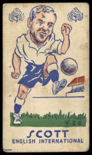 S & B Products - 'Torry Gillick's Internationals' (1948) - ?Scott (Arsenal)