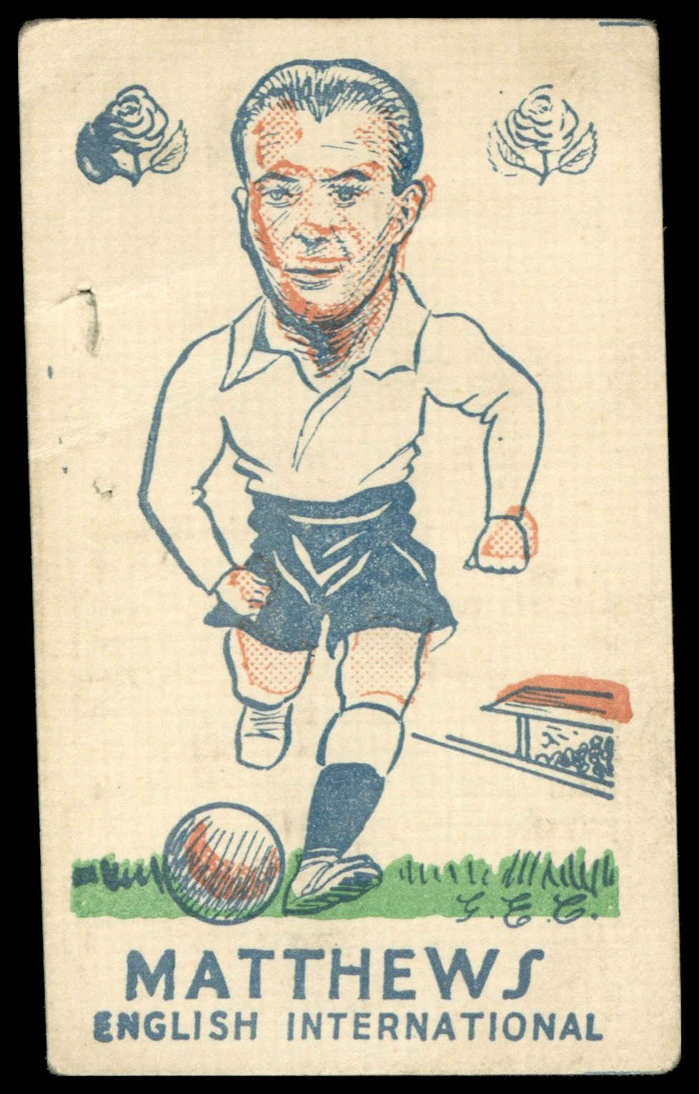 S & B Products - 'Torry Gillick's Internationals' (1948) - Matthews (Blackpool) S & B Products - 'Torry Gillick's Internationals' (1948) - Matthews (Blackpool)