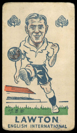 S & B Products - 'Torry Gillick's Internationals' (1948) - Lawton (Notts County)