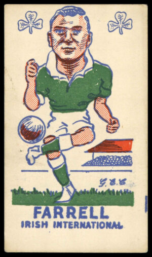 S & B Products - 'Torry Gillick's Internationals' (1948) - Farrell (Everton)