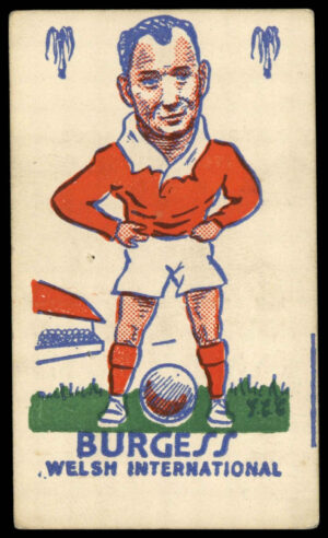 S & B Products - 'Torry Gillick's Internationals' (1948) - Burgess (Tottenham Hotspur)