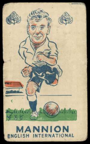 S & B Products - 'Torry Gillick's Internationals' (1948) - Mannion (Middlesbrough)