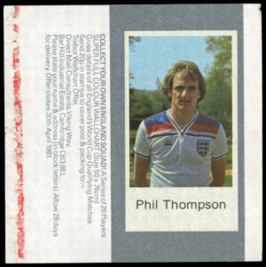 Trebor - 'England Squad' (1980) - Phil Thompson