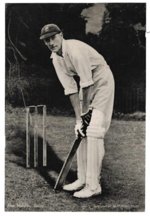 Topical Times - 'Cricketers in Action' (1937) - Alan Melville (Sussex) Topical Times - 'Cricketers in Action' (1937) - Alan Melville (Sussex)