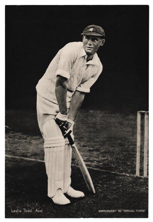 Topical Times - 'Cricketers in Action' (1937) - Todd (Kent) Topical Times - 'Cricketers in Action' (1937) - Todd (Kent)