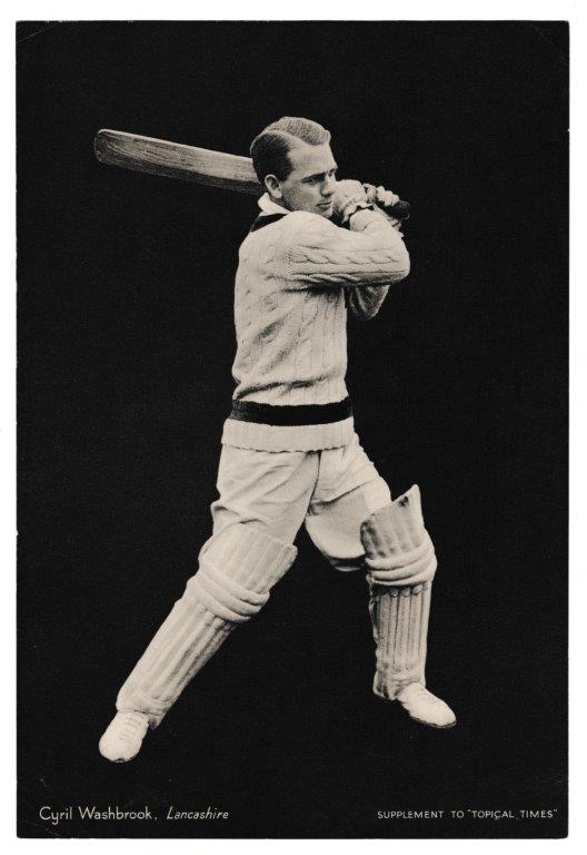 Topical Times - 'Cricketers in Action' (1937) - Cyril Washbrook (Lancashire) Topical Times - 'Cricketers in Action' (1937) - Cyril Washbrook (Lancashire)
