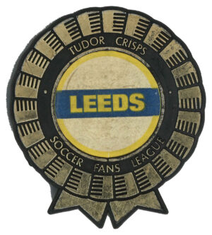 Tudor Crisps - 'Soccer Fans League Plastic Rosettes' (1970) - Leeds