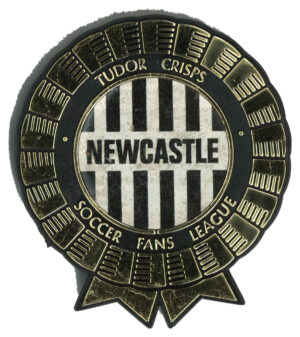 Tudor Crisps - 'Soccer Fans League Plastic Rosettes' (1970) - Newcastle United
