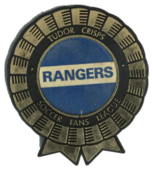 Tudor Crisps - 'Soccer Fans League Plastic Rosettes' (1970) - Rangers