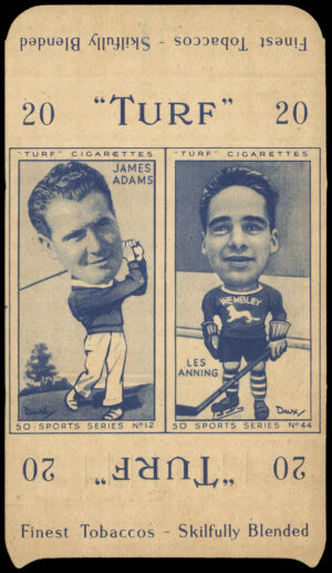 Carreras Turf - 'Sports Series Pair (w/tab)' (1949) - James Adams/Les Anning Carreras Turf - 'Sports Series Pair (w/tab)' (1949) - James Adams/Les Anning