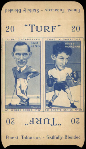 Carreras Turf - 'Sports Series Pair (w/tab)' (1949) - Sam King/Rinty Monaghan