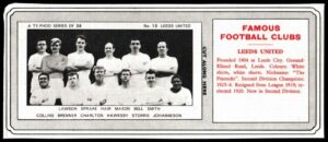 Ty-phoo Tea - 'Famous Football Clubs' - Card #13 - Leeds United Ty-phoo Tea - 'Famous Football Clubs' - Card #13 - Leeds United