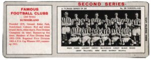 Ty-phoo Tea - 'Famous Football Clubs 2nd Series' (1965) - Card #20 - Sunderland