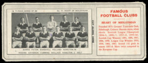 Ty-phoo Tea - 'Famous Football Clubs' (1964) - Heart of Midlothian