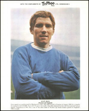 Ty-phoo Tea - 'International Football Stars (S1)' #1 - Alan Ball (Everton) (1967)