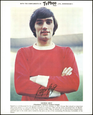 Ty-phoo Tea - 'International Football Stars (S1)' #4 - George Best (Manchester United) (1967)