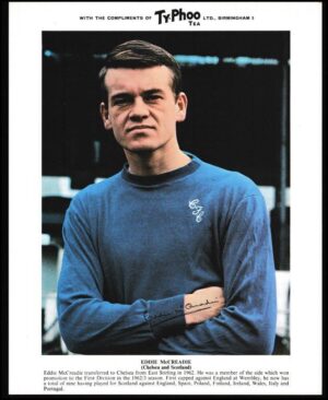 Ty-phoo Tea - 'International Football Stars (S1 Premium)' #17 - Eddie McReadie (Chelsea)