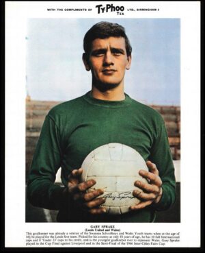Ty-phoo Tea - 'International Football Stars (S1 Premium)' #22 - Gary Sprake (Leeds United)