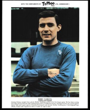 Ty-phoo Tea - 'International Football Stars (S1 Premium)' #23 - Bobby Tambling (Chelsea)