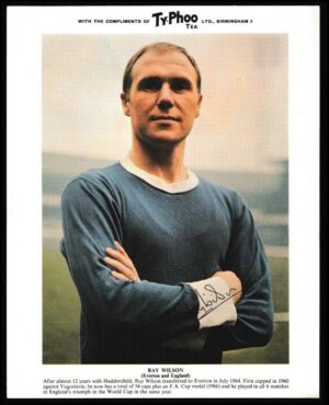 Ty-phoo Tea - 'International Football Stars (S1 Premium)' #24 - Ray Wilson (Everton)