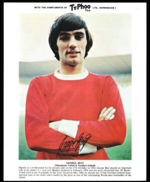 Ty-phoo Tea - 'International Football Stars (S1 Premium)' #4 - George Best (Manchester United)