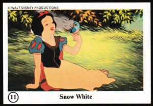 Ty-phoo Tea - 'Wonderful World of Disney' (1975) - Card #11 - Snow White