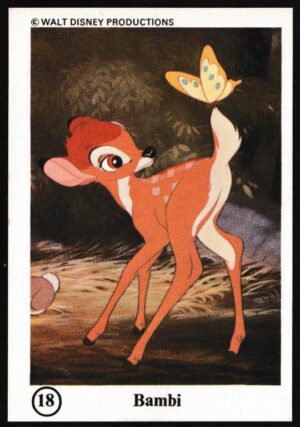 Ty-phoo Tea - 'Wonderful World of Disney' (1975) - Card #18 - Bambi