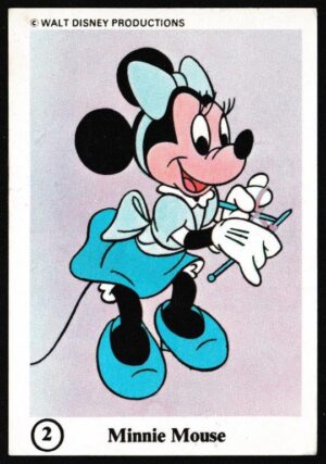 Ty-phoo Tea - 'Wonderful World of Disney' (1975) - Card #2 - Minnie Mouse