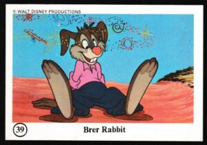 Ty-phoo Tea - 'Wonderful World of Disney' (1975) - Card #39 - Brer Rabbit