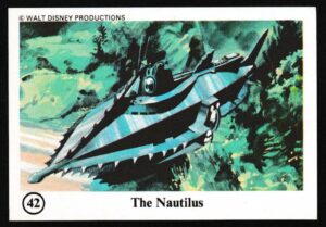 Ty-phoo Tea - 'Wonderful World of Disney' (1975) - Card #42 - The Nautilus