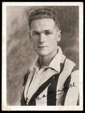 United Tobacco - 'South African Cricket Touring Team (Autographed)' (1929) - F. Van Der Merwe (Transvaal)