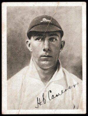 United Tobacco - 'South African Cricket Touring Team (Autographed)' (1929) - C.L. Vincent (Transvaal)