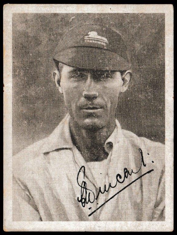 United Tobacco - 'South African Cricket Touring Team (Autographed)' (1929) - H.B. Cameron (Transvaal) United Tobacco - 'South African Cricket Touring Team (Autographed)' (1929) - H.B. Cameron (Transvaal)
